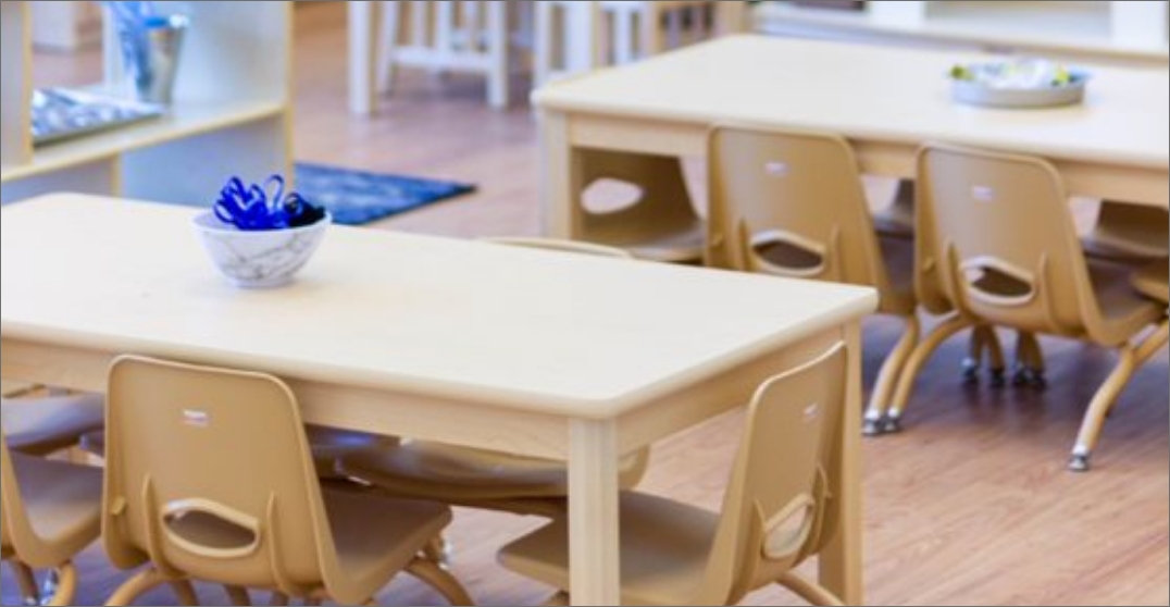 small chairs and tables for preschool in Summerville